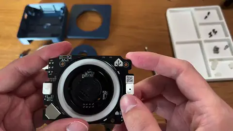 Assemble button and dial