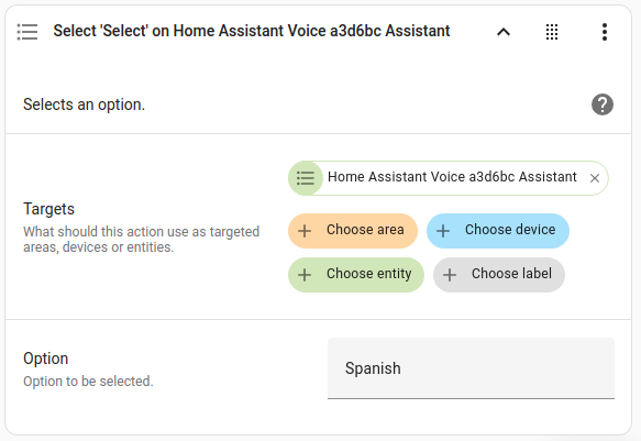 Image showing the automation editor